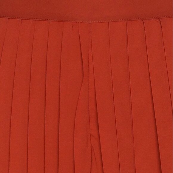 XT STUDIO Brick red Casual pants divided skirt style - Picture 4 of 14